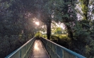 16 Sunlight On Pedestrian Bridge River Erne Belturbet Ireland Taken 8.28.16 By FF