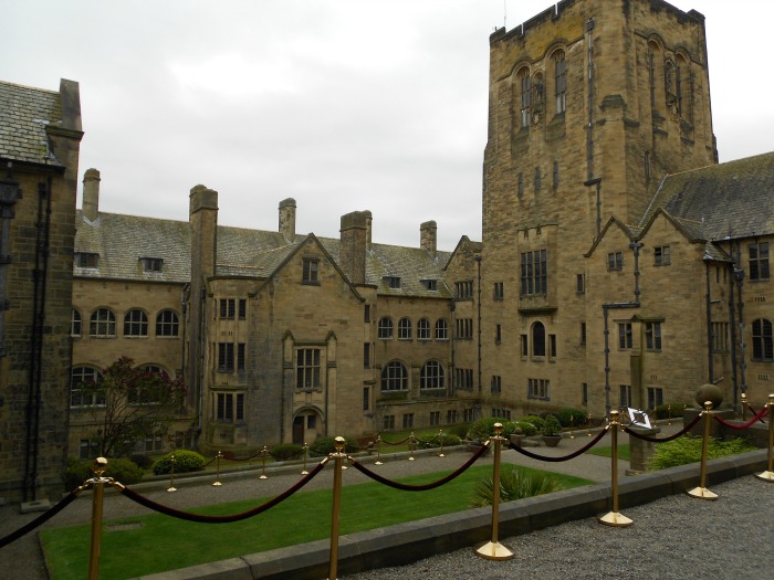 School of Music and Student Center Courtyard, University of Bangor