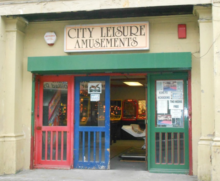 City Leisure Amusements on upper High Street, Bangor