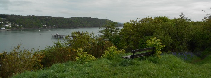 View of the Menai Strait, the Venetian Pier in Bangor, and East from the Hilltop