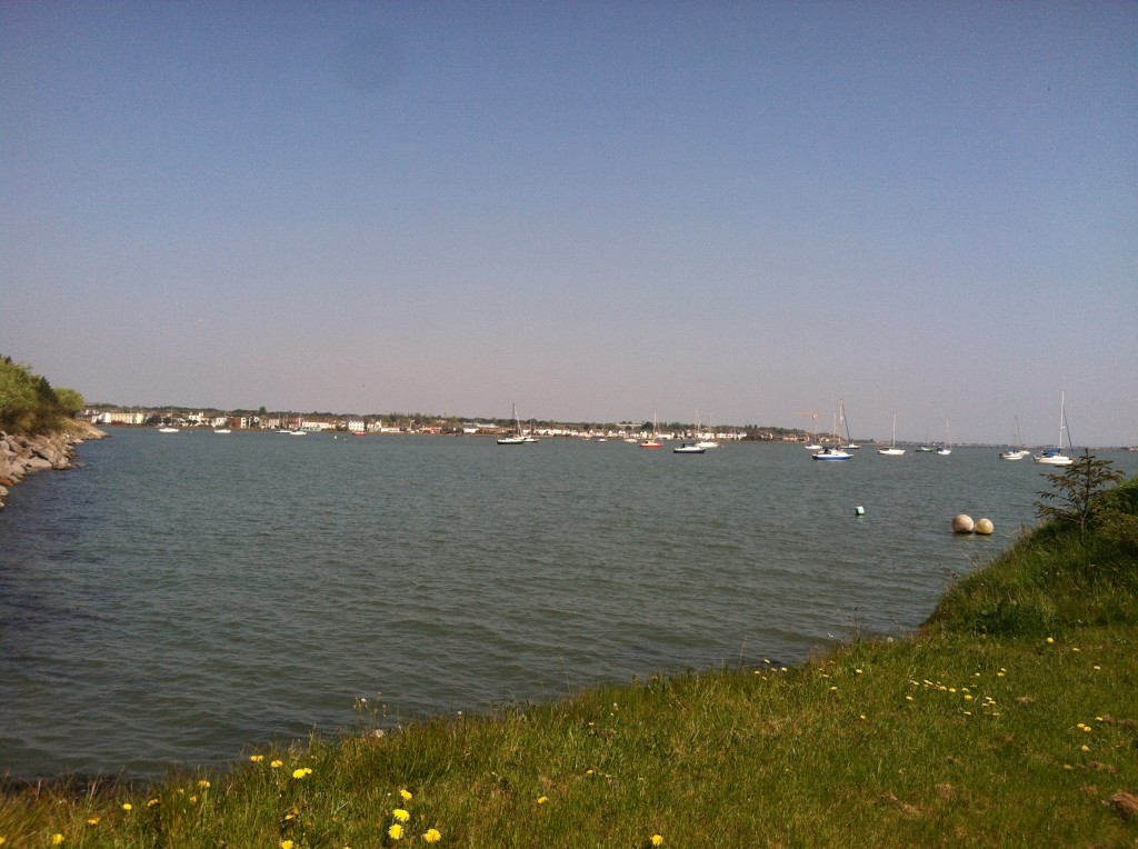 View of the Dublin Port Inlet, North Side