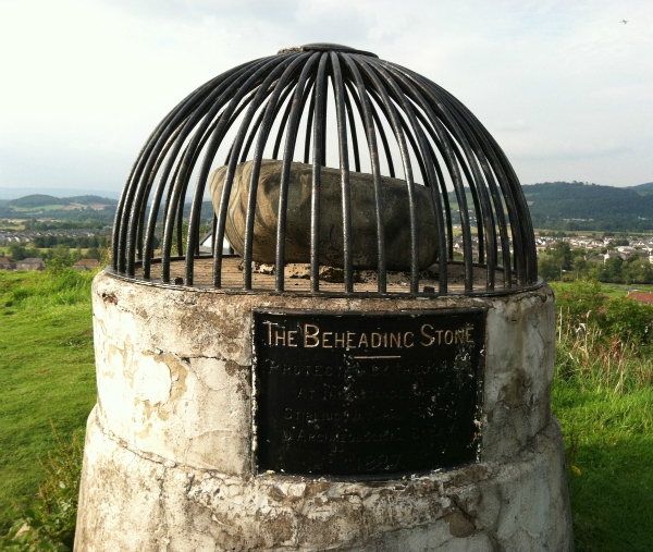 Beheading Stone Gowans Hill Stirling - 8.13.15 taken by FF