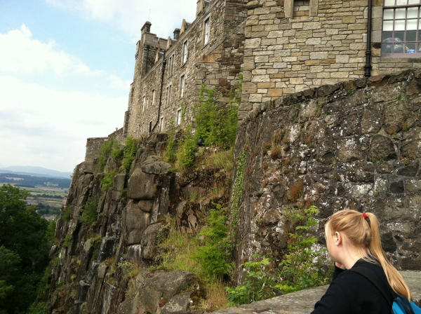 Cliffs of Stirling Castle - 8.13.15 taken by FF