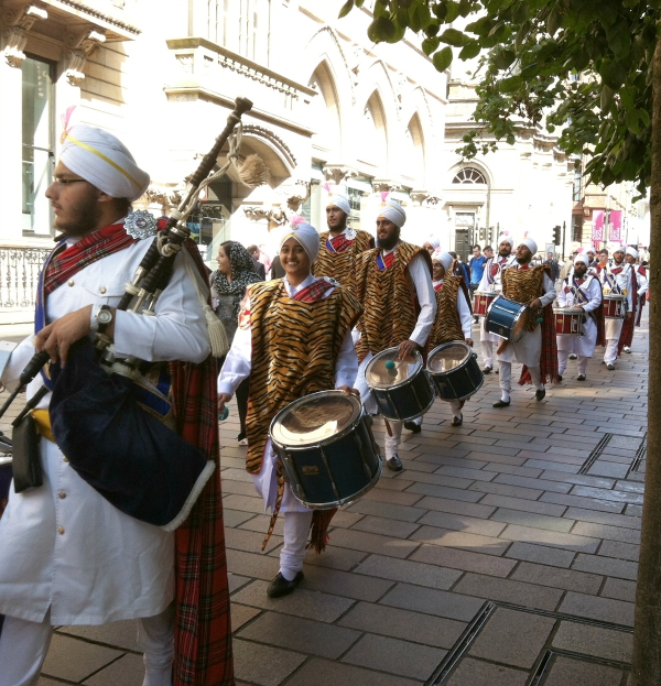 India Piping Band 2 Glasgow - 8.13.15 taken by FF