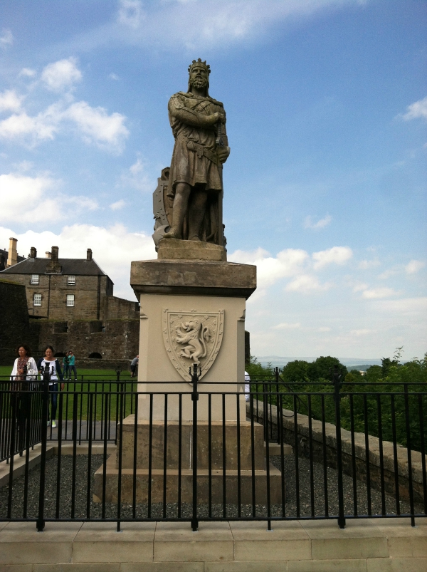 Robert the Bruce Stirling Castle - 8.13.15 taken by FF