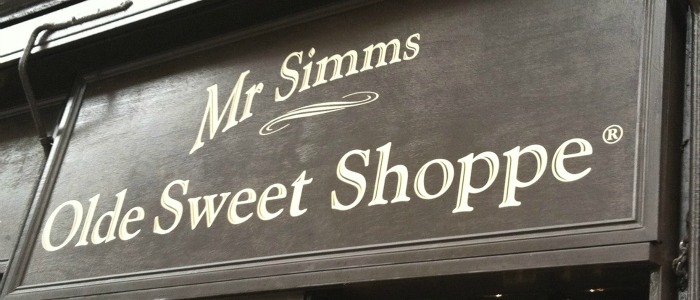 Sweet Shop Sign Stirling - taken 8.14.15 by FF