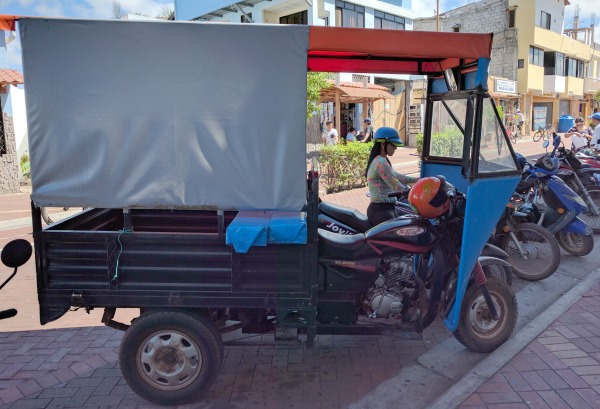 Motorcycle Truck, Puerto Ayora, Galapagos - taken 6.3.16 by FF