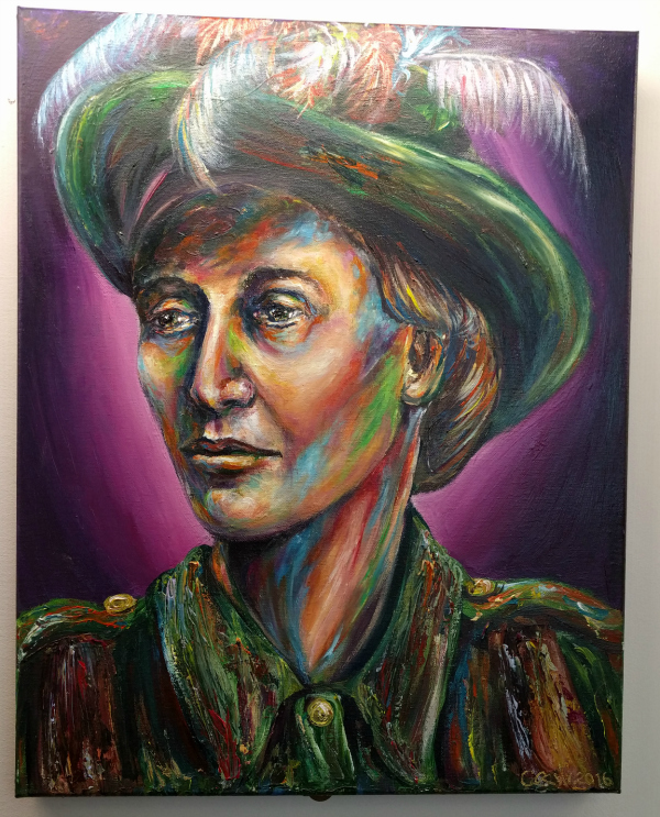 Countess Markievicz, Irish National Maritime Museum, Dun Laoghaire, Ireland - taken 7.3.16 by FF