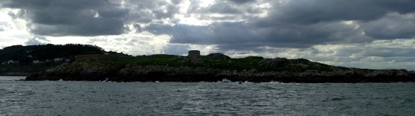 Dalkey Island In Front of Irish Coast, Ireland - taken 7.3.16