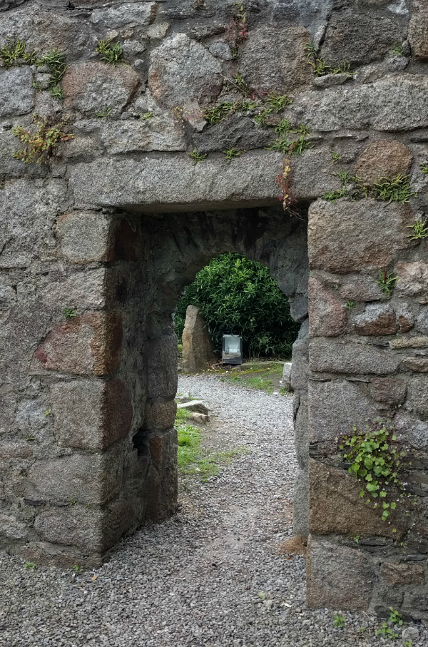 Doorway, St. Begnet's Church, Dalkey, Ireland - taken 7.3.16 by FF