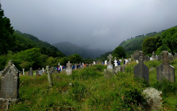 Glendalough Cemetery, Ireland - taken 7.24.16 by FF