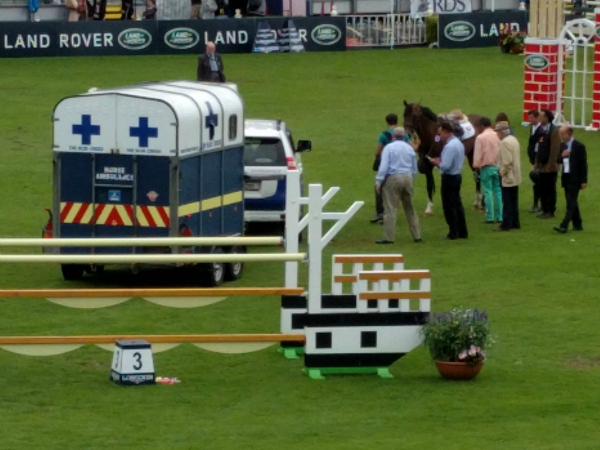 Horse Ambulance, Dublin Horse Show, Ireland - taken 7.23.16 by FF