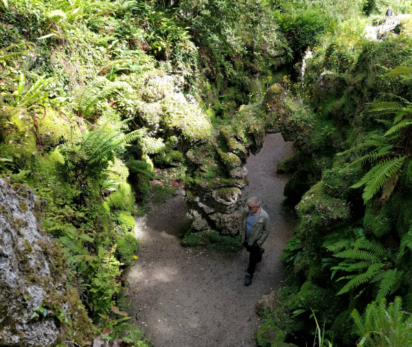 Japanese Garden Grotto, Powerscourt Estate, Ireland - taken 7.2.16 by FF