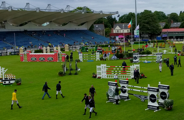 Main Arena 4, Dublin Horse Show, Ireland - taken 7.23.16 by FF