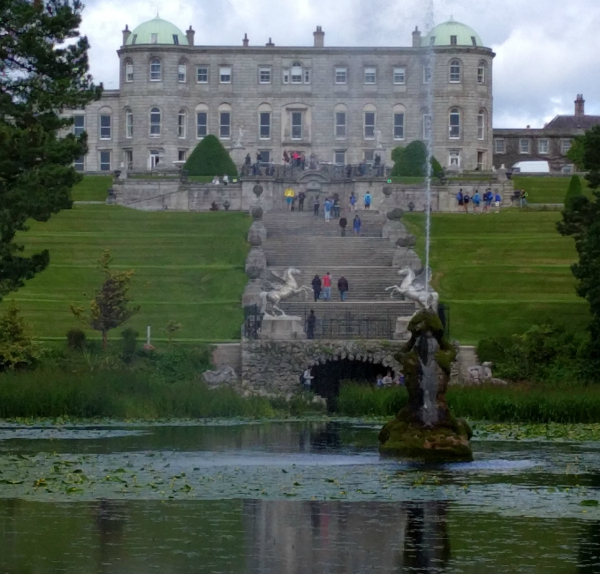 Powerscourt House, Lake Approach, Ireland - taken 7.2.16 by FF