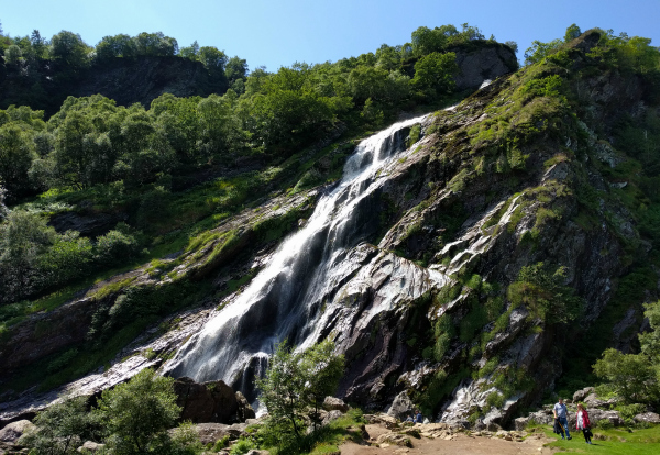 Powerscourt Waterfall 1, Ireland - taken 7.2.16 by FF