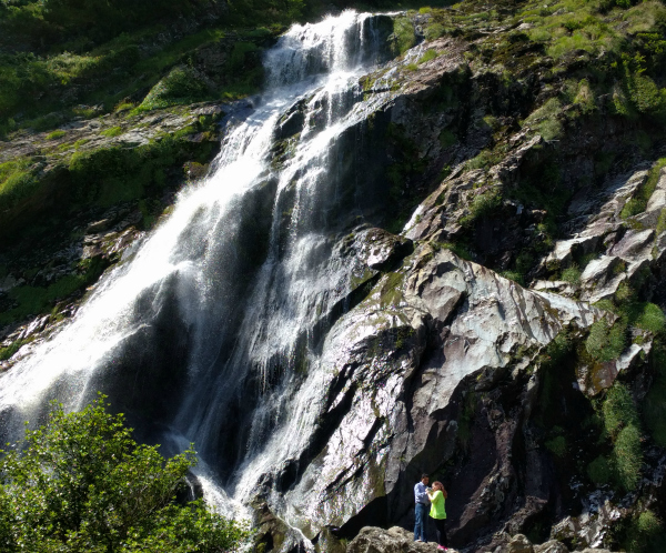 Powerscourt Waterfall 2, Ireland - taken 7.2.16 by FF