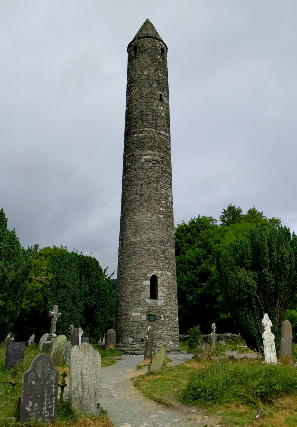 Round Tower, Glendalough, Ireland - taken 7.24.16 by FF