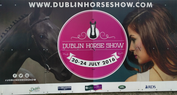 Sign, Dublin Horse Show, Ireland - taken 7.23.16 by FF