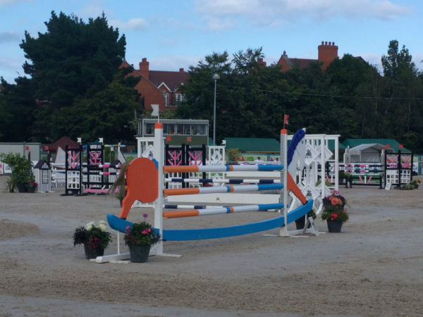 Simonscourt Arena 1, Dublin Horse Show, Ireland - taken 7.23.16 by FF