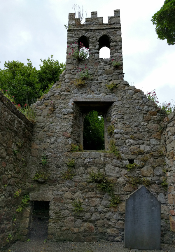 St. Begnet Twin Belfry, Dalkey, Ireland - taken 7.3.16 by FF