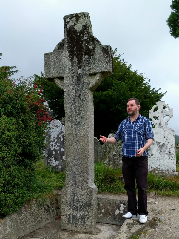 St. Kevin's Cross, Glendalough, Ireland - taken 7.24.16 by FF